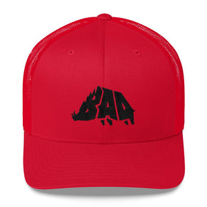 Hat - B.A.D. Boar - Mesh Hat - Blood Red