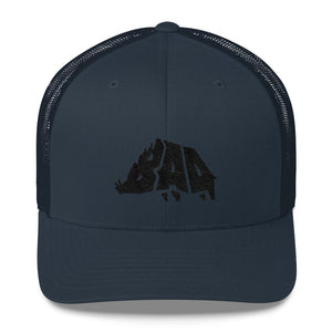 Hat - B.A.D. Boar - Mesh Hat - Midnight Hunt