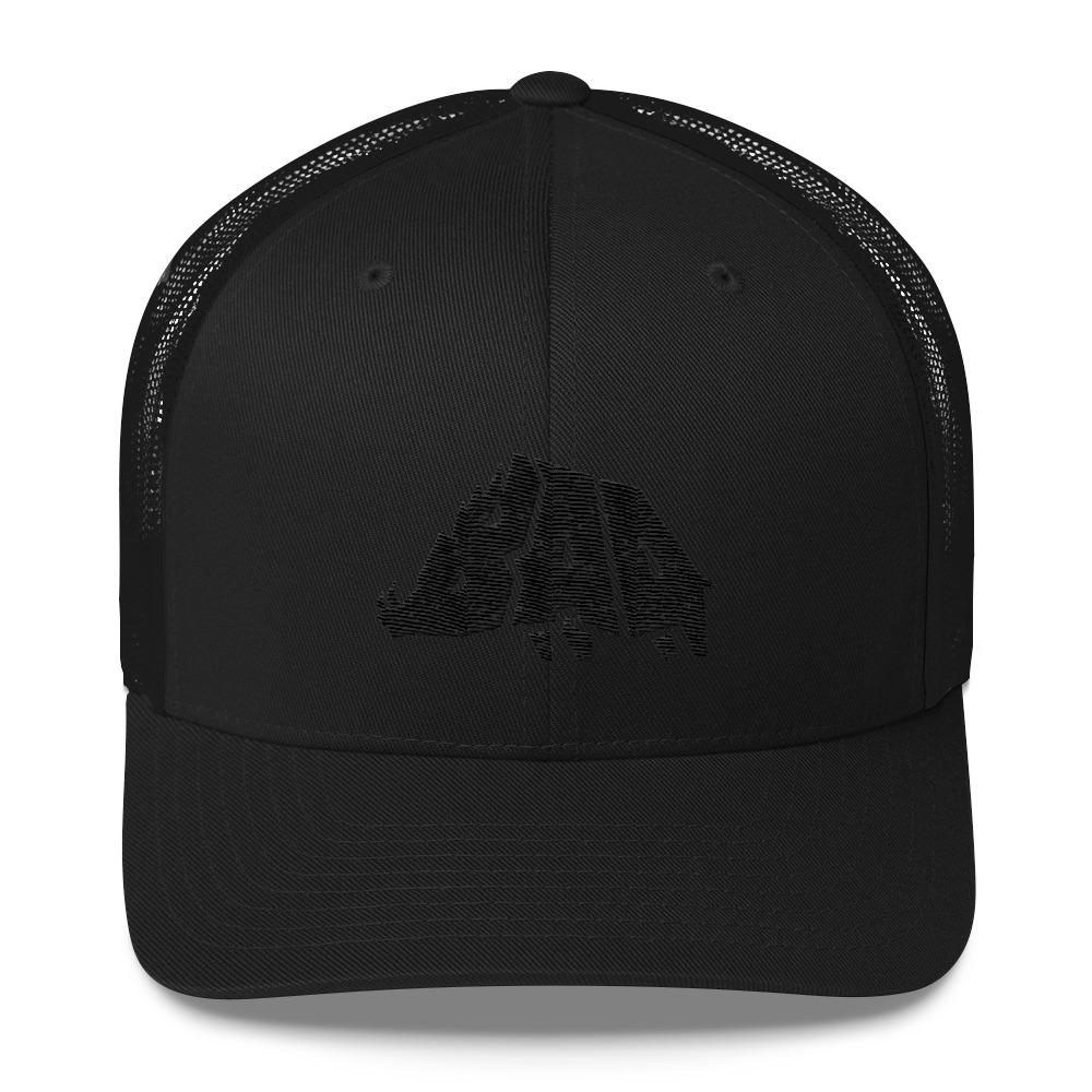 Pitch Black B.A.D. Mesh Hat - Boars All Day Hog Hunting Gear