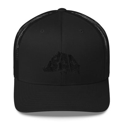 Hat - B.A.D. Boar - Mesh Hat - Pitch Black