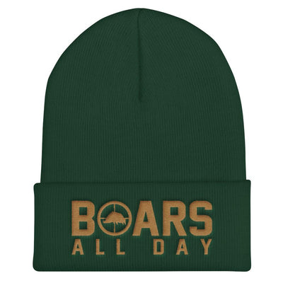 Hat - Boar In The Crosshairs - Beanie - Pineywoods