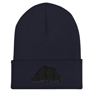 Hat - Boar Logo - Beanie - Midnight Hunt
