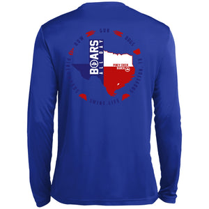 Shirt - Texan Boar - Moisture Wicking Performance Long Sleeve